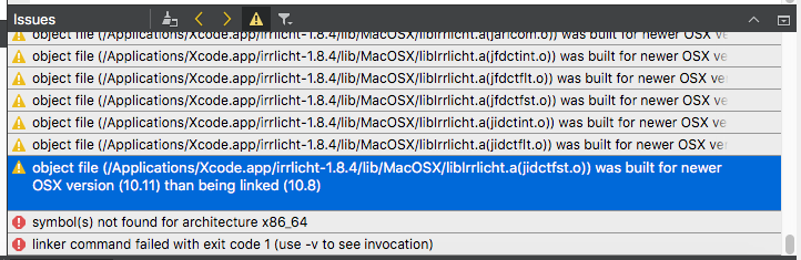 Not Found For Architecture X86_64 Macos